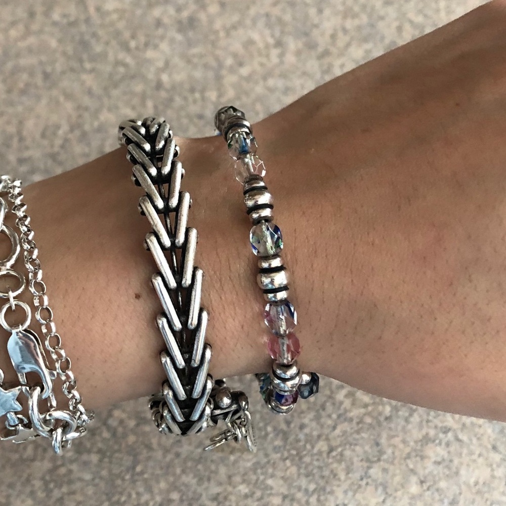 Mosaic Souk Wrap Beaded Bracelet